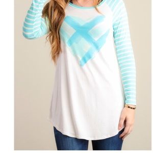 FREE Long sleeved tunic with ribbed sleeves